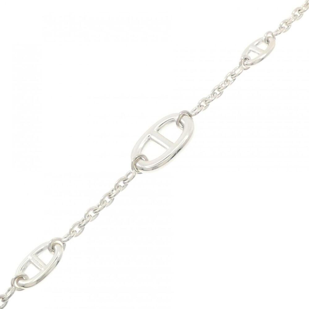 HERMES Silver Charm Bracelet